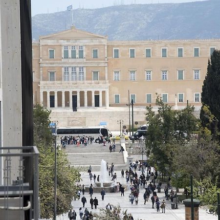 Syntagma View Apartment Aten Exteriör bild