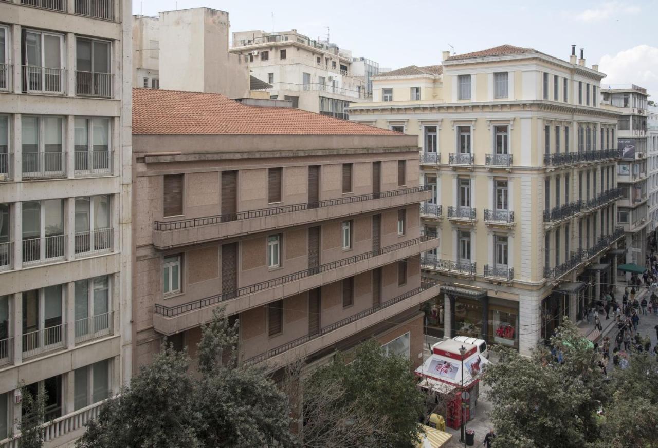 Syntagma View Apartment Aten Exteriör bild